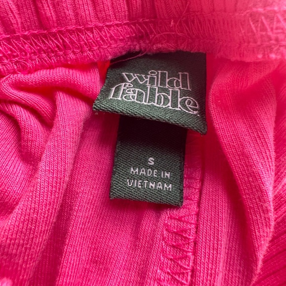 Wild Fable Hot Pink Flared Pants - Picture 3 of 6